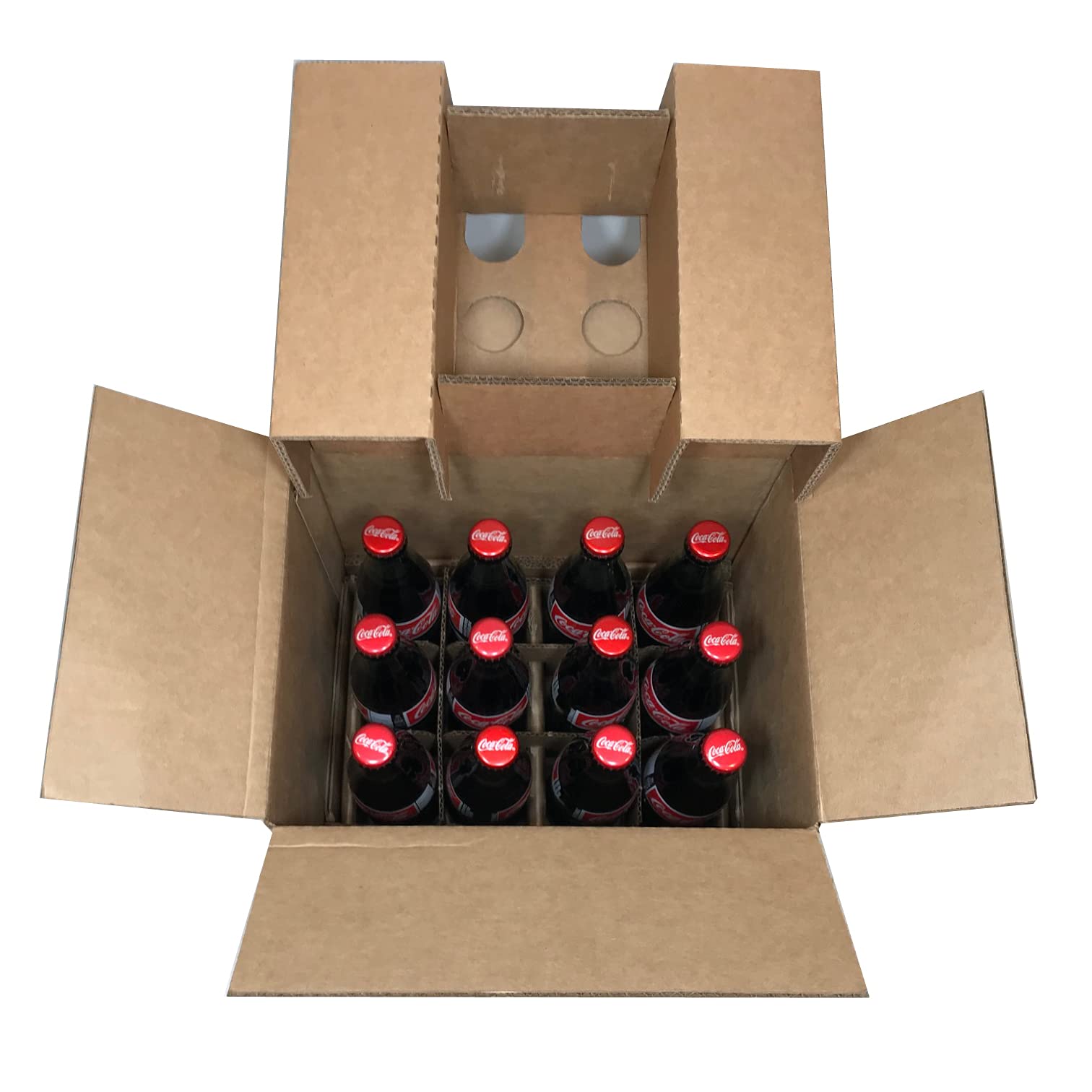 Spot Beverage™ Premium Classic Bottled Soda Brands (12-Pack, Mexican Cane Sugar Coke)