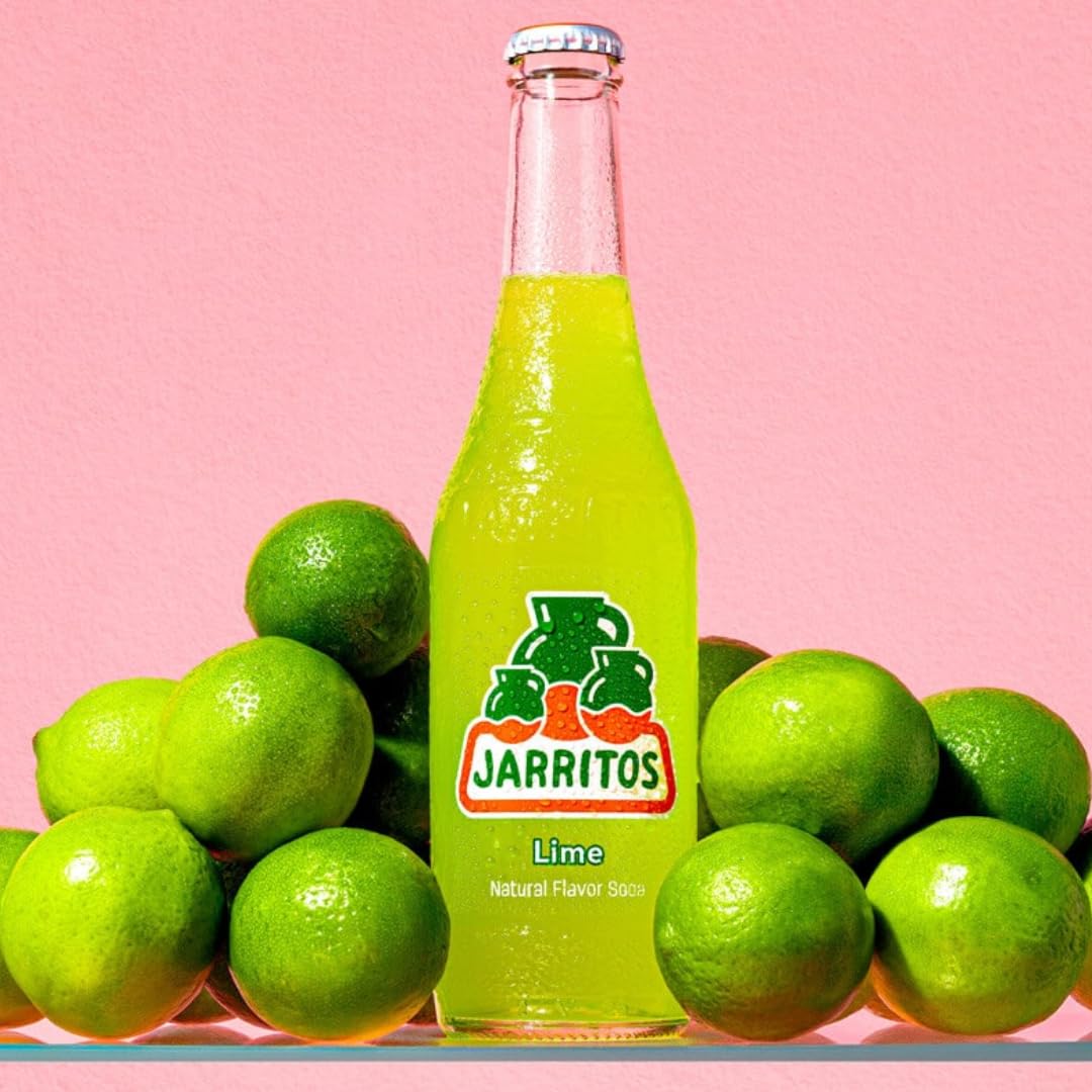 Jarritos Soda Variety Pack – 10 Assorted Flavors – Mexican Soft Drinks in Glass Bottles – 10 Pack