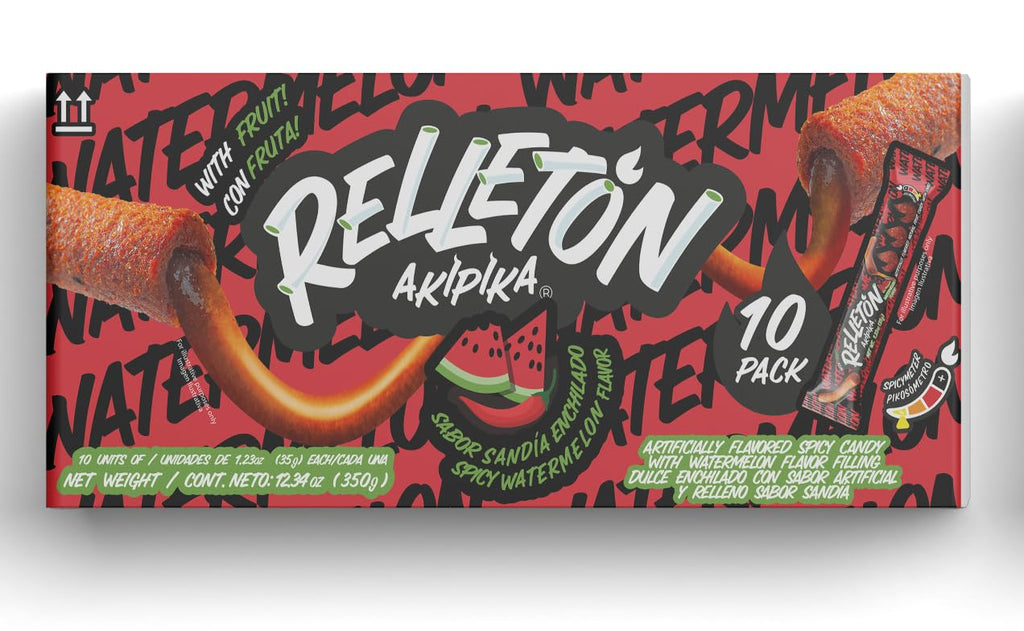 AKIPIKA RELLETON SANDIA 10 PZ OF 35 GR (1 DISPLAY)