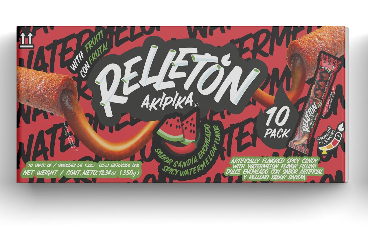 AKIPIKA RELLETON SANDIA 10 PZ OF 35 GR (1 DISPLAY)