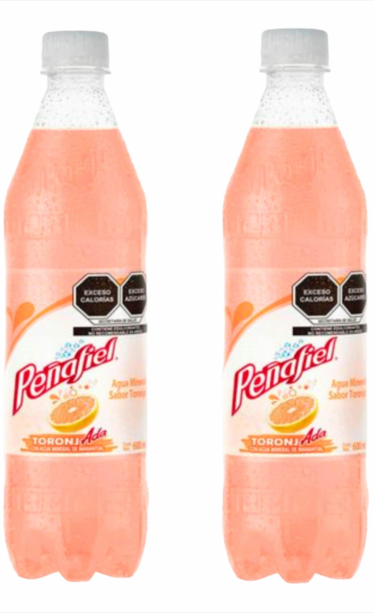 Peñafiel Mineralized Soda 20.2oz (2 pack) Made in Mexico. (Limonada - Lemonade)