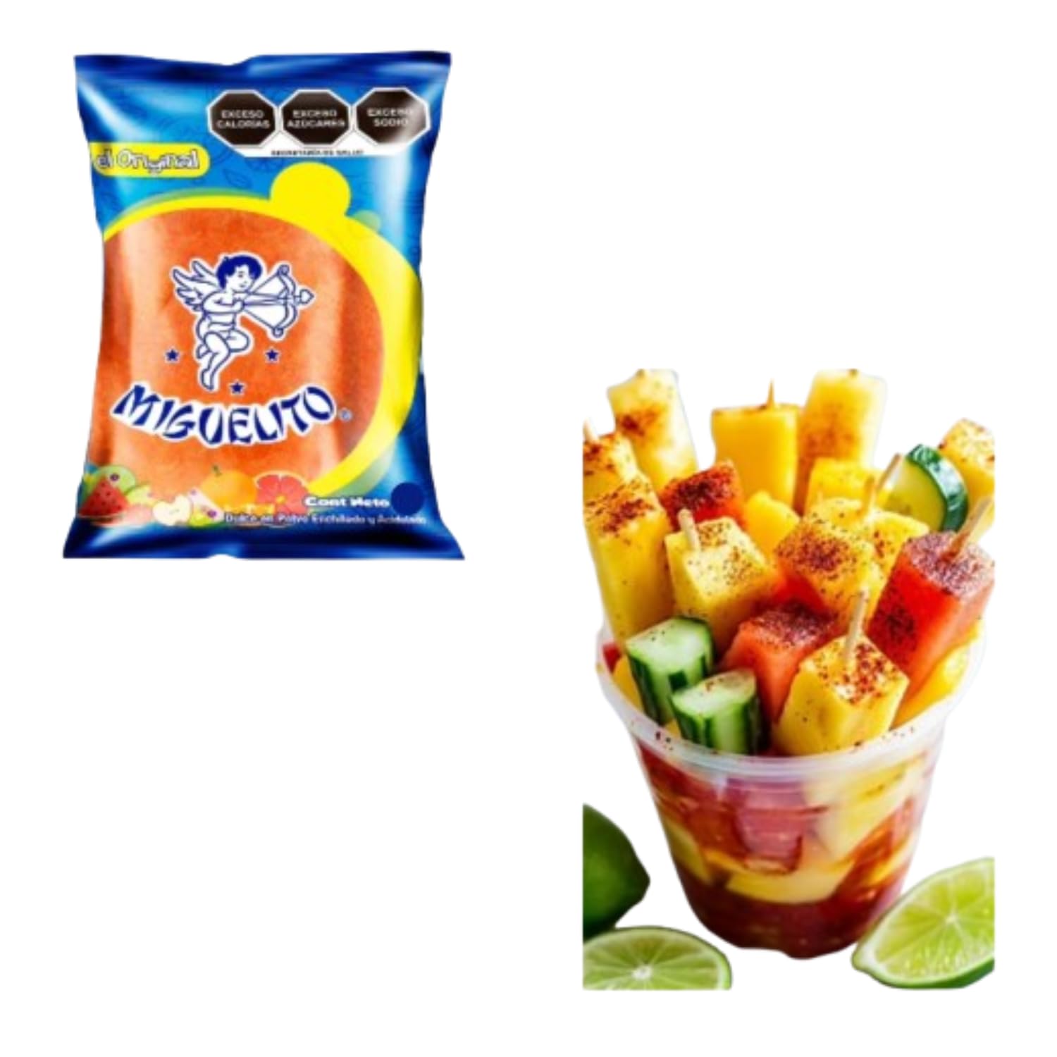 Miguelito Chamoy Chilito En Polvo Enchilado y Acidulado Mexican Candy Chili Powder, bag of1 kg