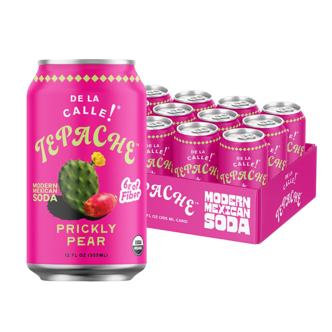De La Calle Tepache - Mixta Variety Pack - Modern Mexican Soda - Craft Fermented Pineapple Sparkling Beverage - Certified Organic, Non-Alcoholic, Healthy Soda, Low Sugar, Low Calorie, Non-GMO