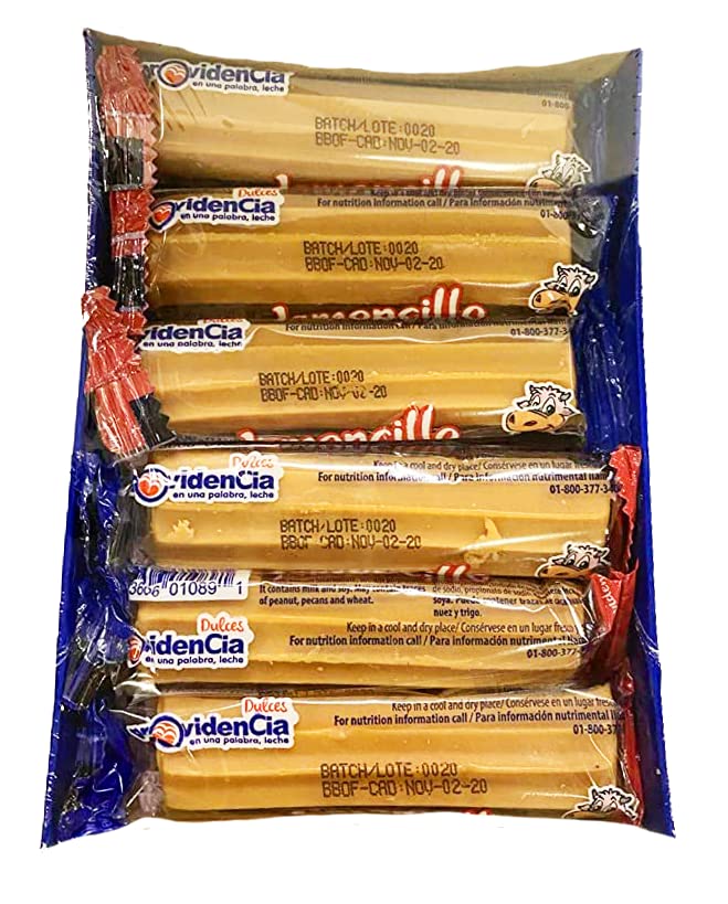 jamoncillo soft carmel milk candy dulce de leche 12 PC 14.8oz / 42og