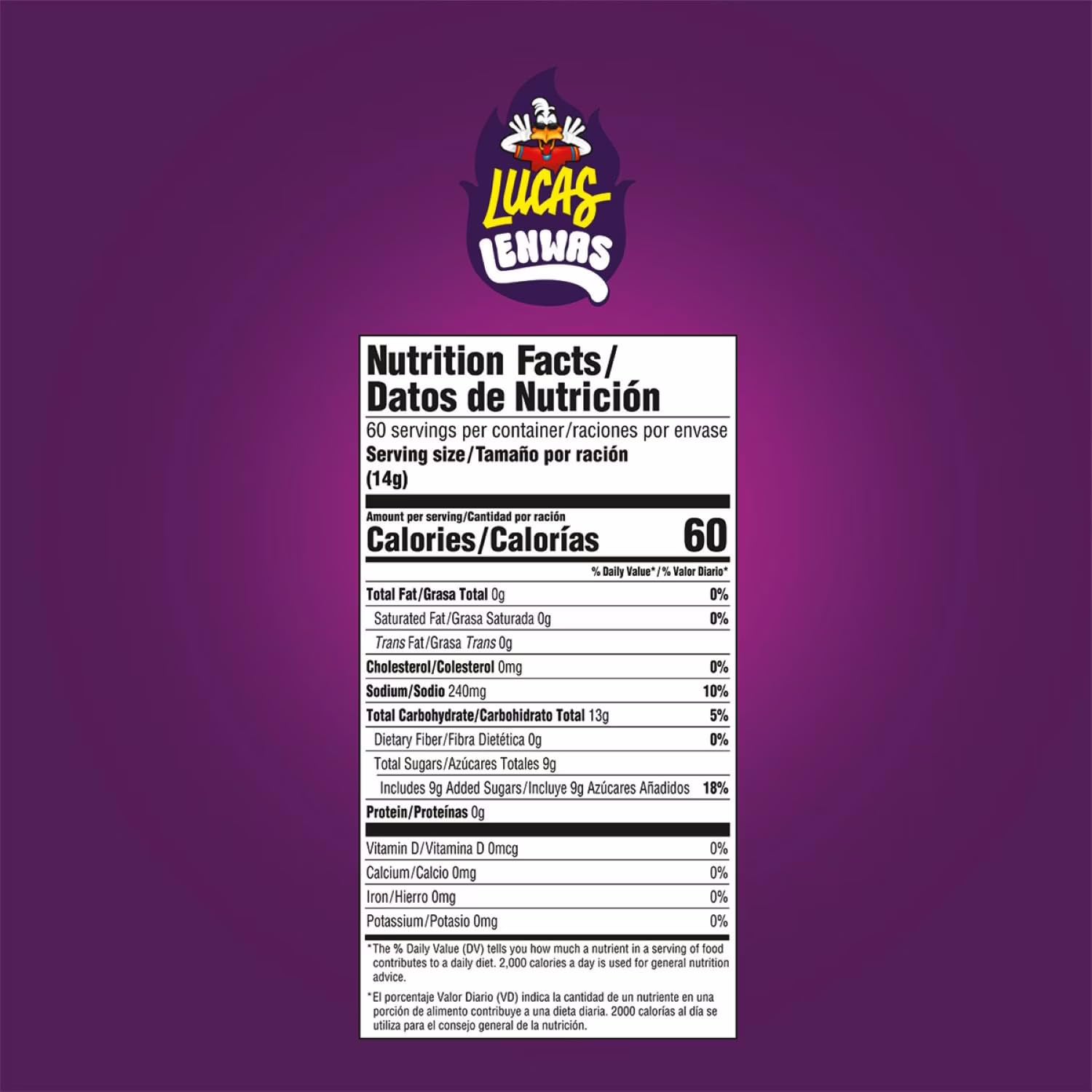 Lucas Lenwas Lollipops Variety Pack with Spicy Chili Powder Core, Mango, Chamoy & Watermelon Flavors, 60 Count, 29.63 oz (Pack of 1)