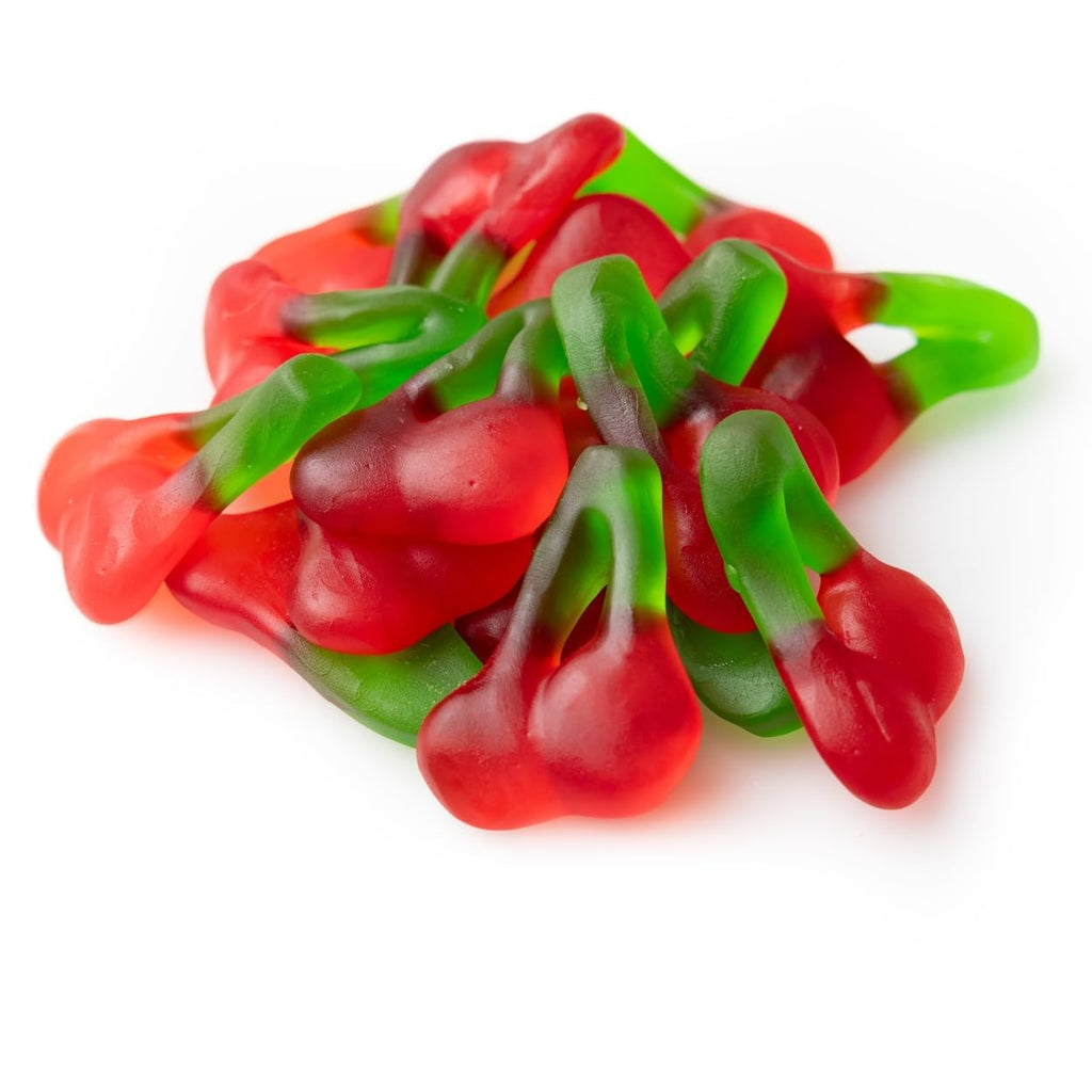Happy Cherries Gummy Candy 2 Pound Bulk Bag - Chewy Cherry Flavored Gummi Candy for Candy Buffets, Party Treats & Snacks