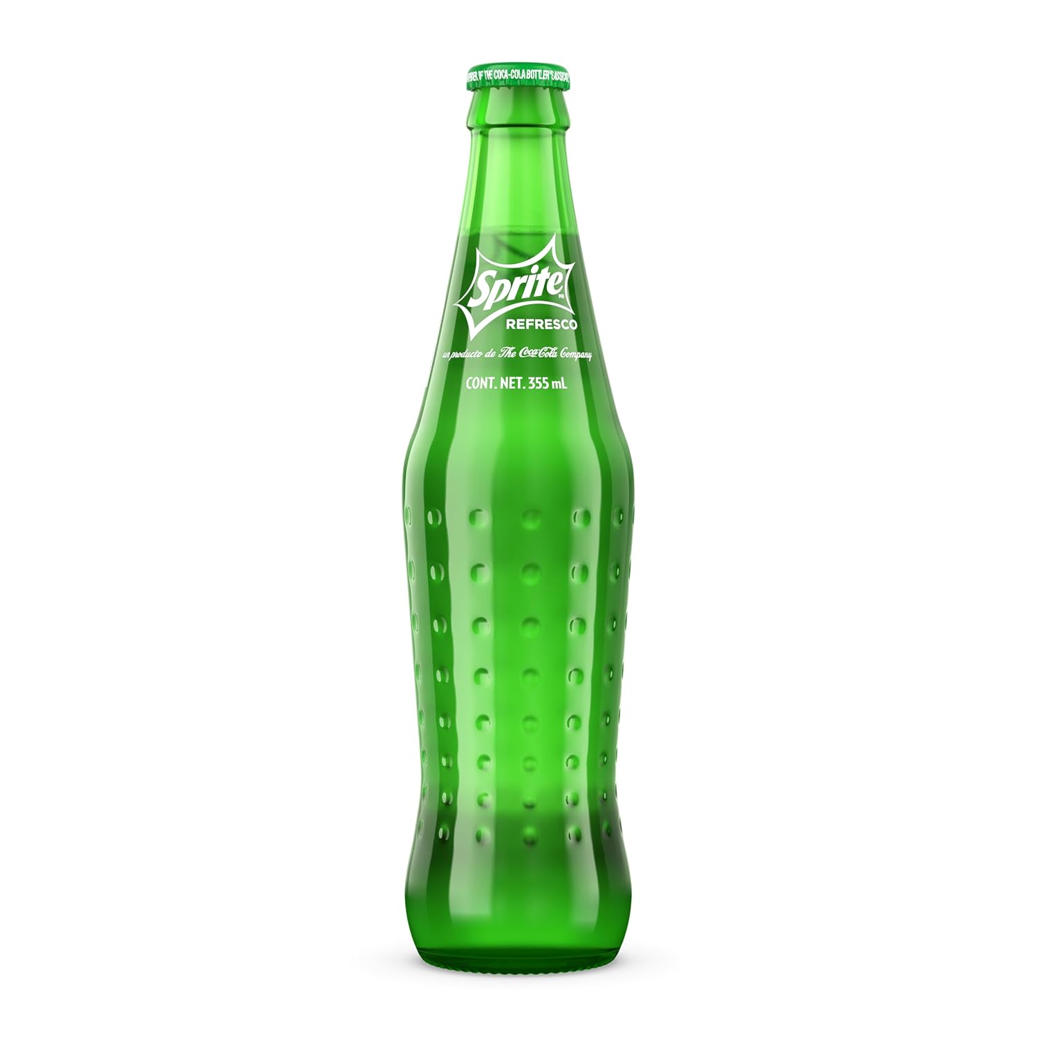 Coke de Mexico Sprite Glass Bottle, 12 fl oz, 24 Pack