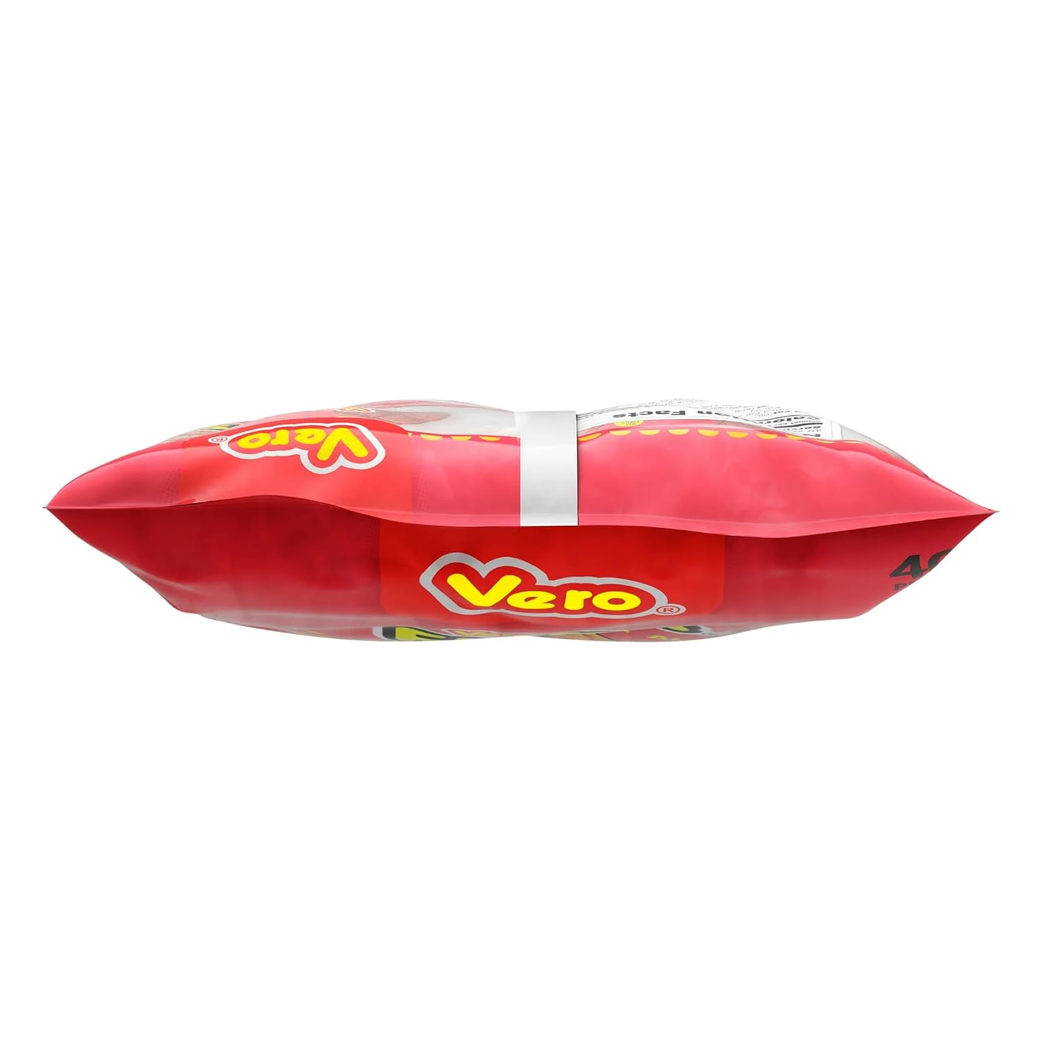 Vero Elotes Strawberry Flavored Lollipops Coated with Chili Powder 40 Count Bag (Net Wt. 22.4 Ounces) - Corn Shaped Mexican Candy - Individually Wrapped Lollipops for Piñatas, Halloween, and More.