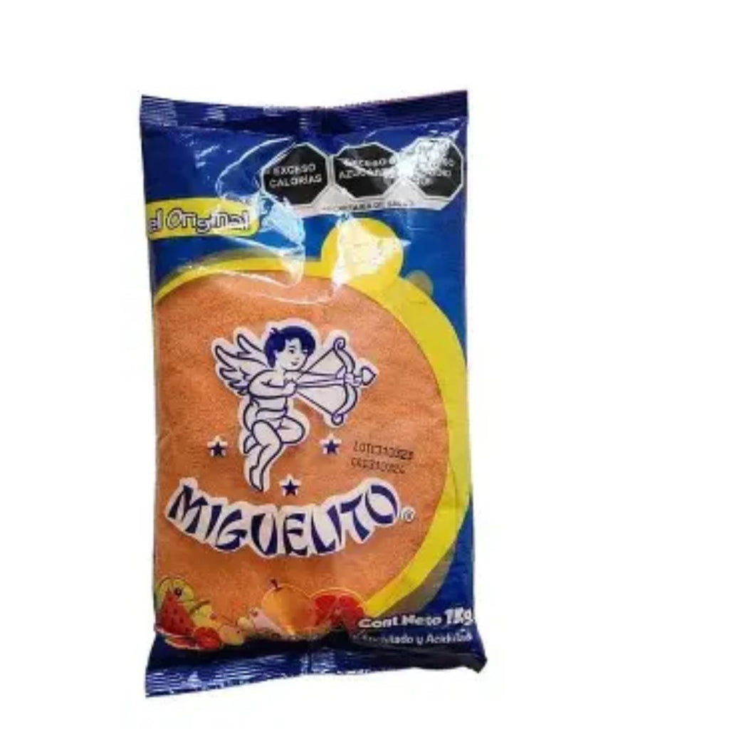 Miguelito Chamoy Chilito En Polvo Enchilado y Acidulado Mexican Candy Chili Powder, bag of1 kg