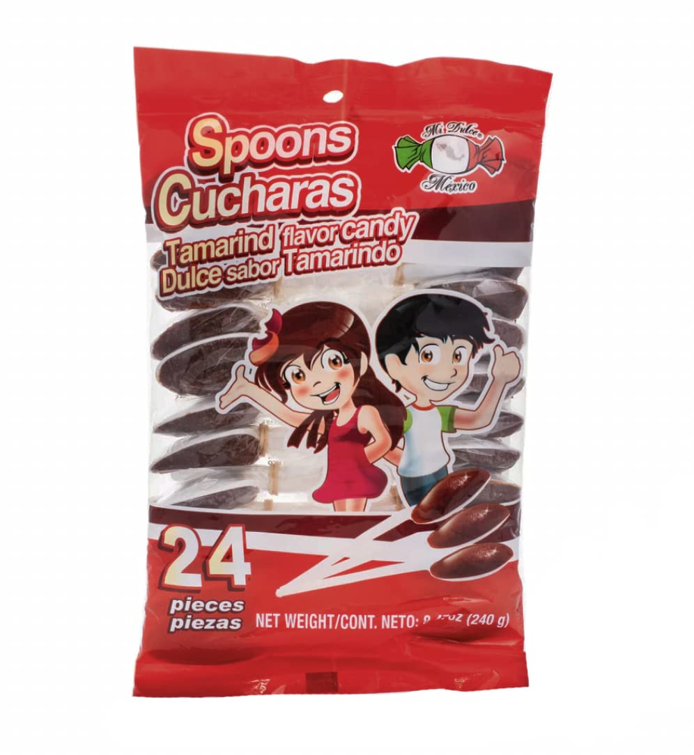 MDM SPOONS WITH TAMARIND CANDY (CUCHARAS)24CT 8.47 BAG