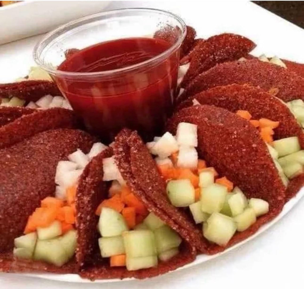 2 X La Orquídea Patyleta Tortilla Taco De Dulce Tamarindo Candy Snacks 30 Pcs