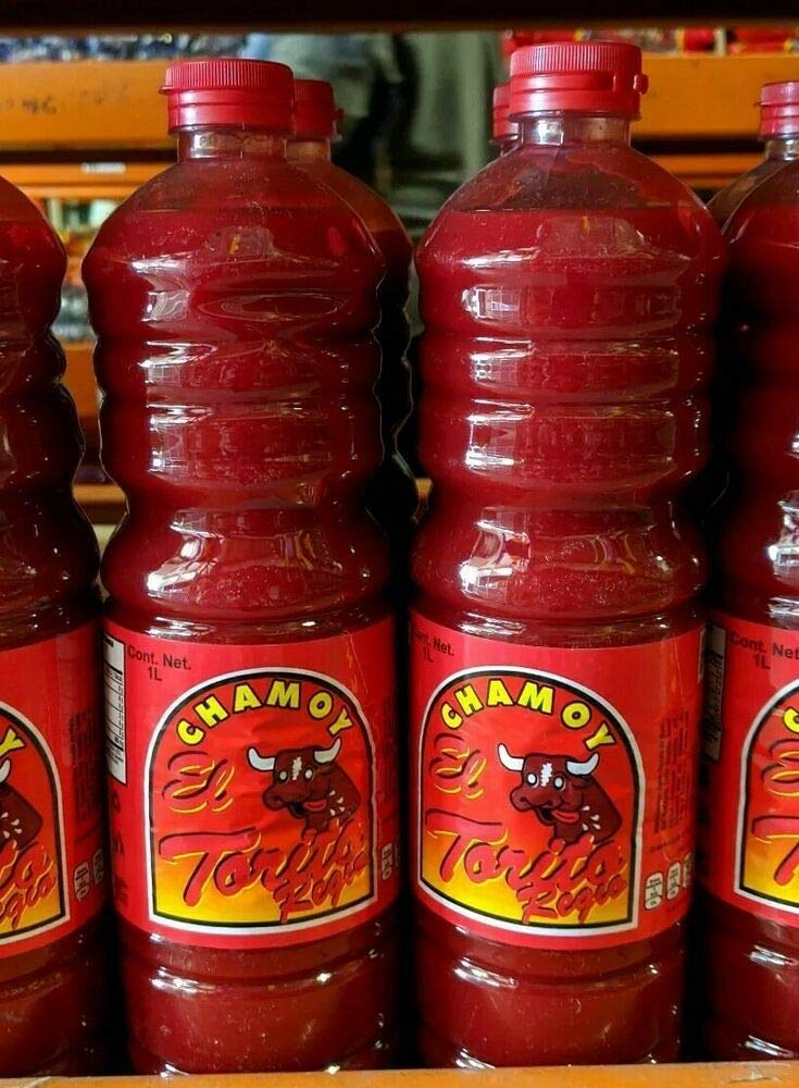 EL TORITO REGIO CHAMOY SAUCE 2 Frascos de 1L (33.8oz) c/u ENVIO PRIORIDAD GRATIS