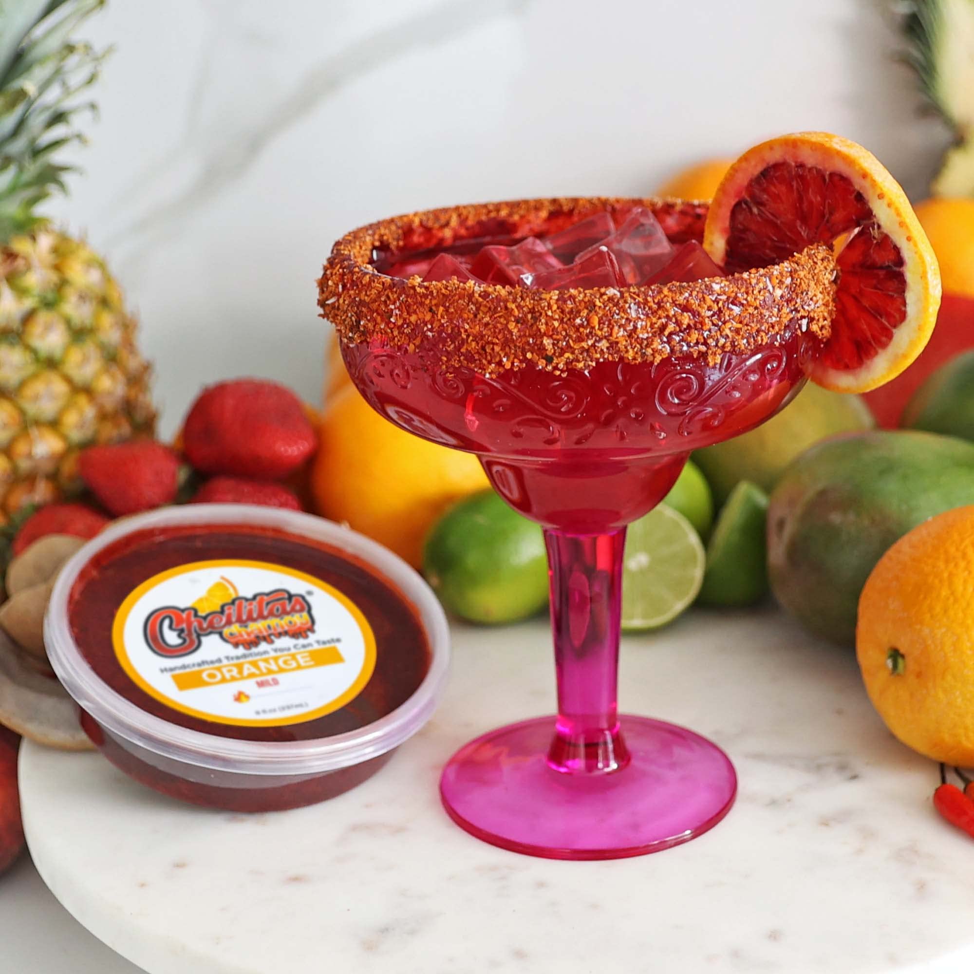 Cheilitas Chamoy Mexican Rim Candy Dip Paste 8 oz | Hand Crafted for Drinks, Cocktails, Micheladas, Beer and More (Tamarind)