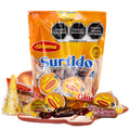 ALDAMA Megasurtido Bag (12-Count) – Assorted Mexican Candy | Wafer, Caramel & Chewy Traditional Sweets | Authentic Latin Flavor Variety Pack