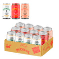 De La Calle Tepache - Mixta Variety Pack - Modern Mexican Soda - Craft Fermented Pineapple Sparkling Beverage - Certified Organic, Non-Alcoholic, Healthy Soda, Low Sugar, Low Calorie, Non-GMO
