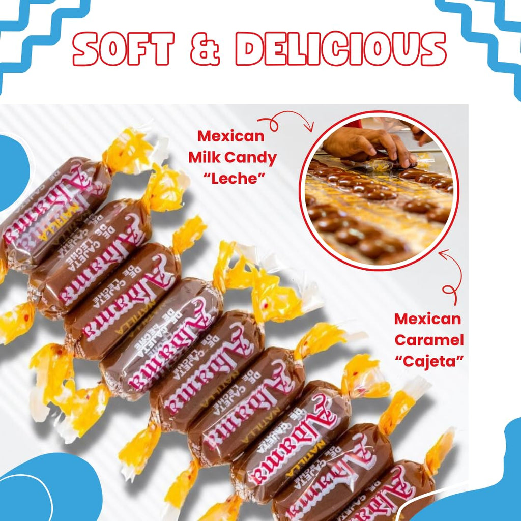 ALDAMA Megasurtido Bag (12-Count) – Assorted Mexican Candy | Wafer, Caramel & Chewy Traditional Sweets | Authentic Latin Flavor Variety Pack