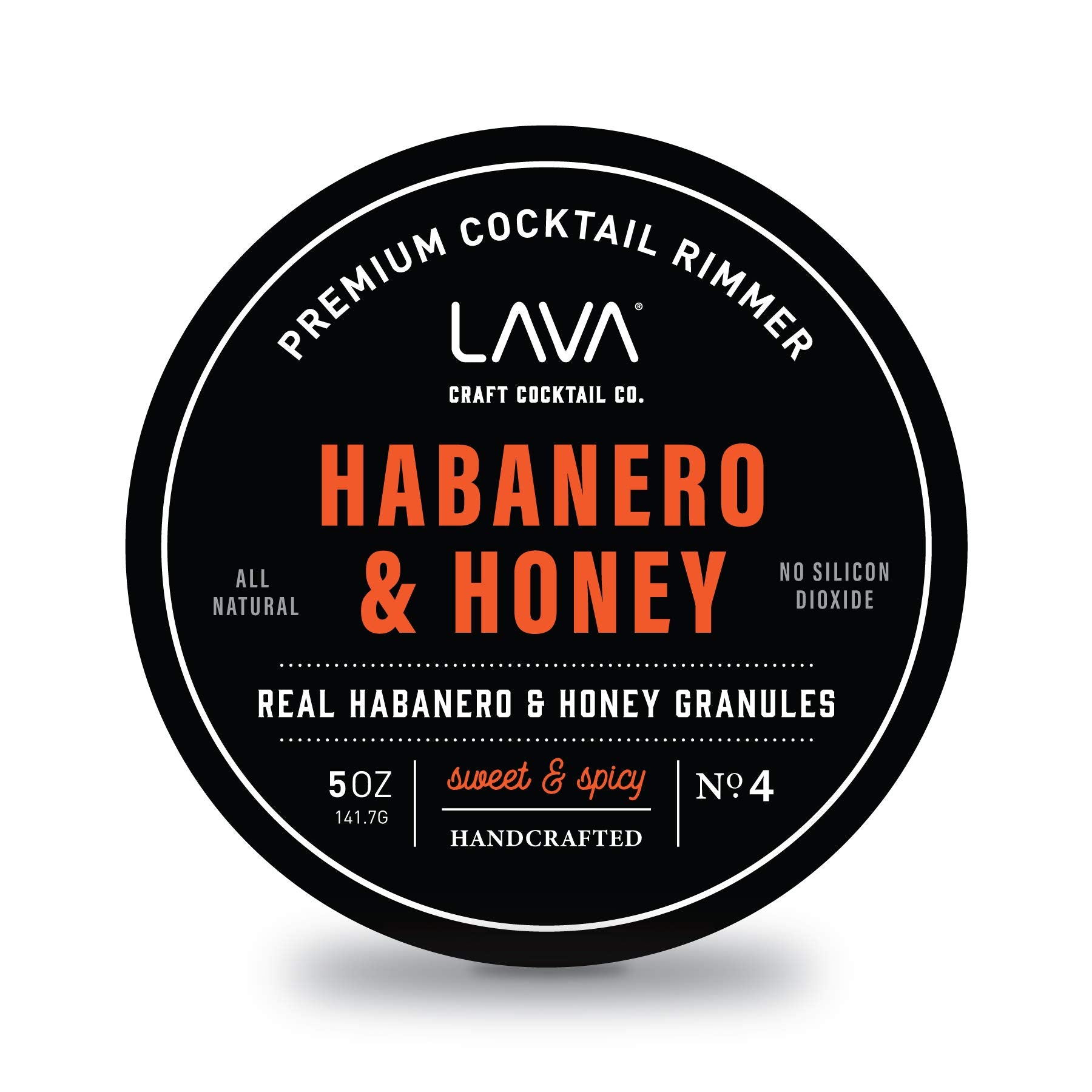 LAVA Premium Chile Lime Clásico Cocktail Rimmer 5oz, All Natural Bloody Mary Rimmer, Michelada Rimmer, Margarita Rimmer Salt, No Silicon Dioxide, with Screw-On Lid