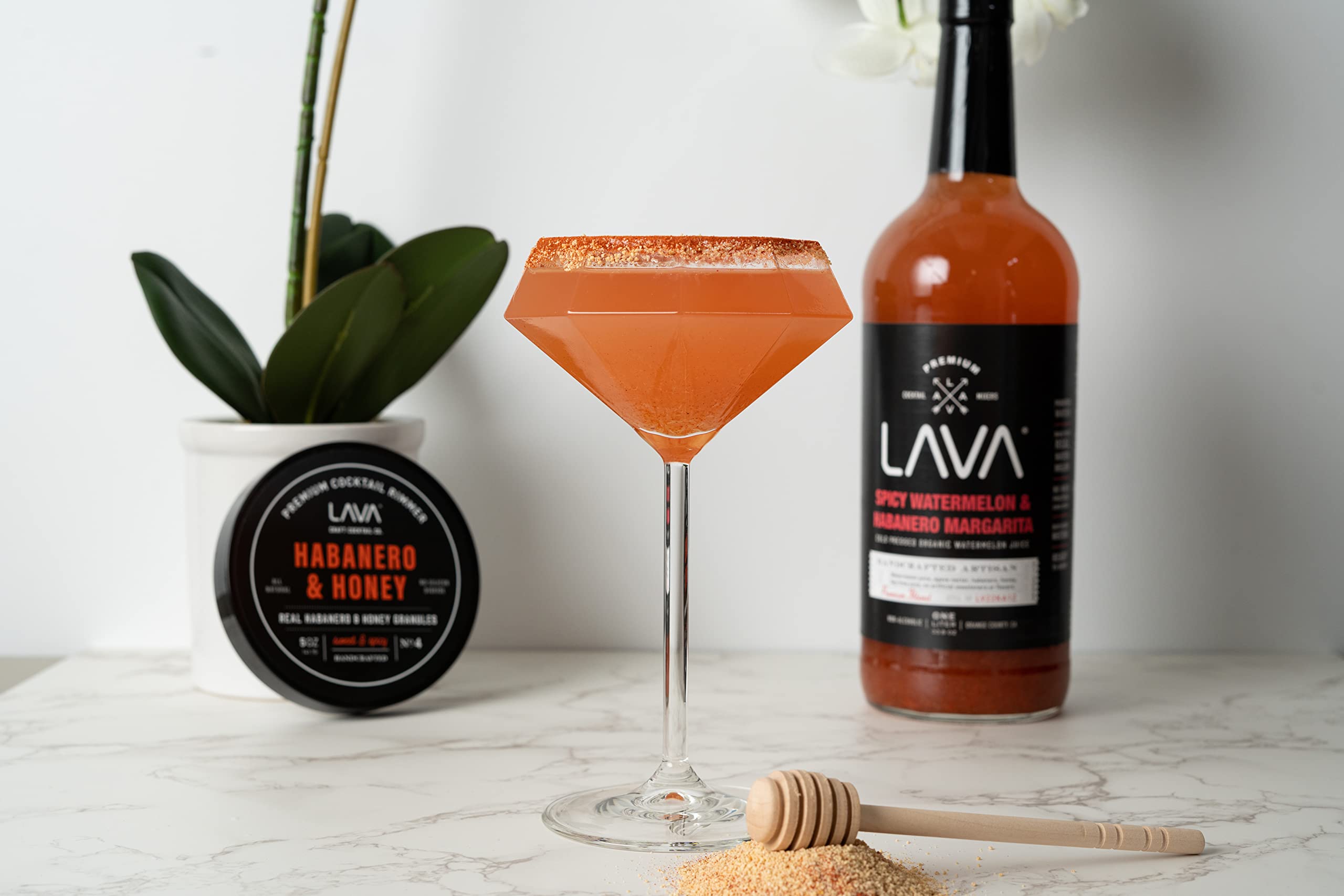 LAVA Premium Chile Lime Clásico Cocktail Rimmer 5oz, All Natural Bloody Mary Rimmer, Michelada Rimmer, Margarita Rimmer Salt, No Silicon Dioxide, with Screw-On Lid