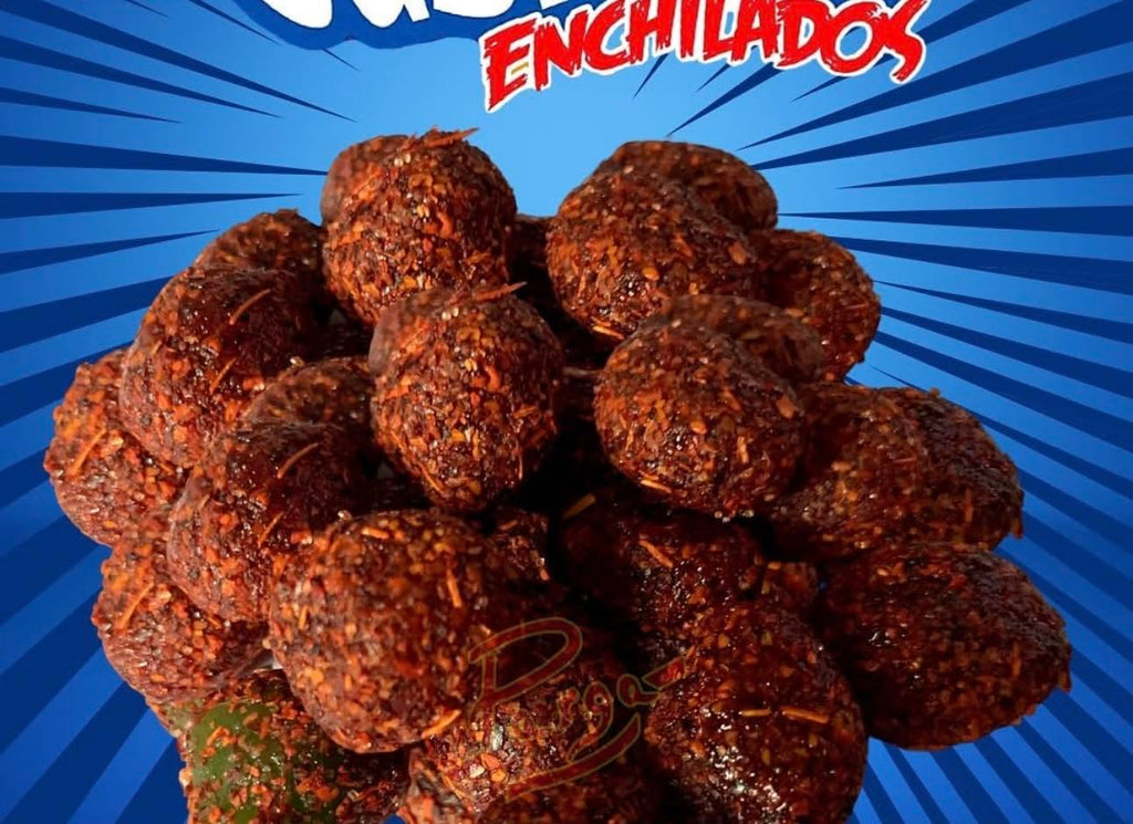 bloody splashers gummys mexican dulces enchilados w/chamoy dip 11oz