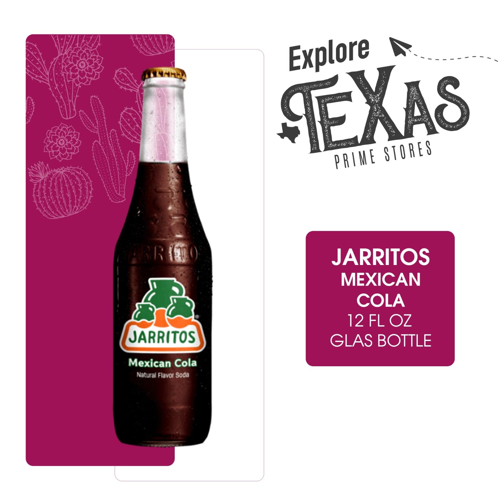 Jarritos 12-Pack of Mango Mexican Soft Drink Glass Bottle 12 fl oz Made with 100% Natural Sugar