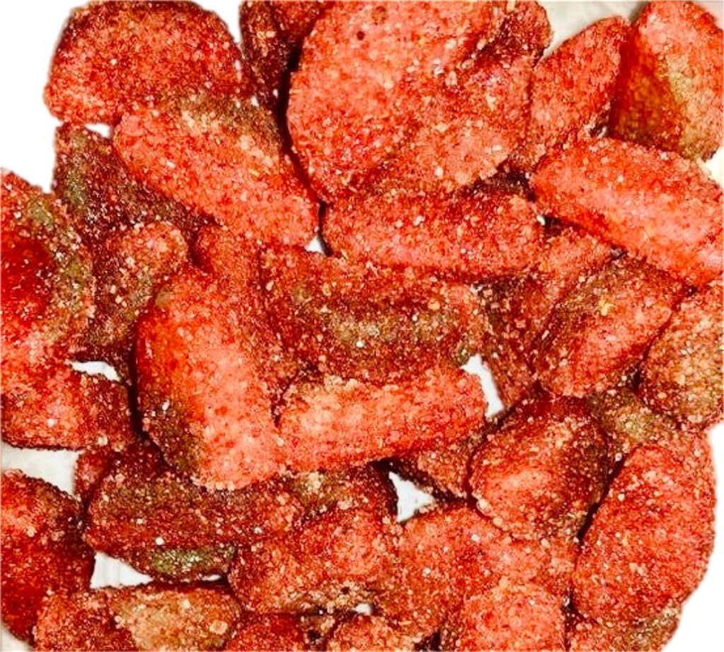 bloody sour watermelon gummys mexican dulces enchilados w/chamoy dip 11oz