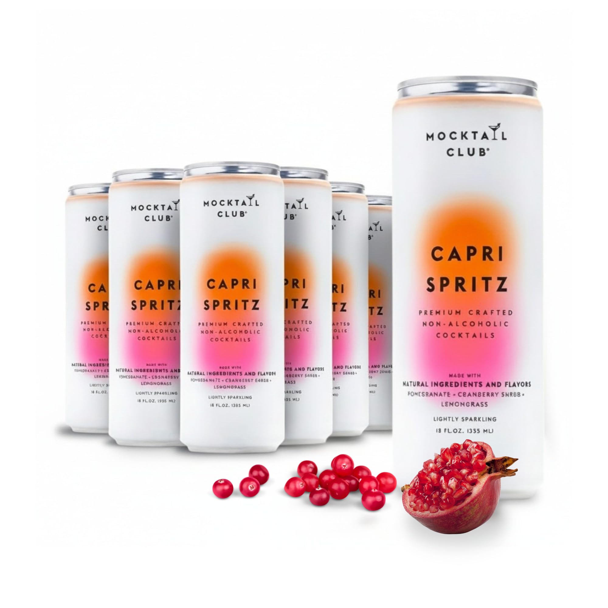 Mocktail Club Jalisco Passionfruit Sparkling Non-Alcoholic Cocktail 12oz (12pk), 80 Cals, Gluten-Free, No Artificial Ingredients, Zero Proof – with Passionfruit
