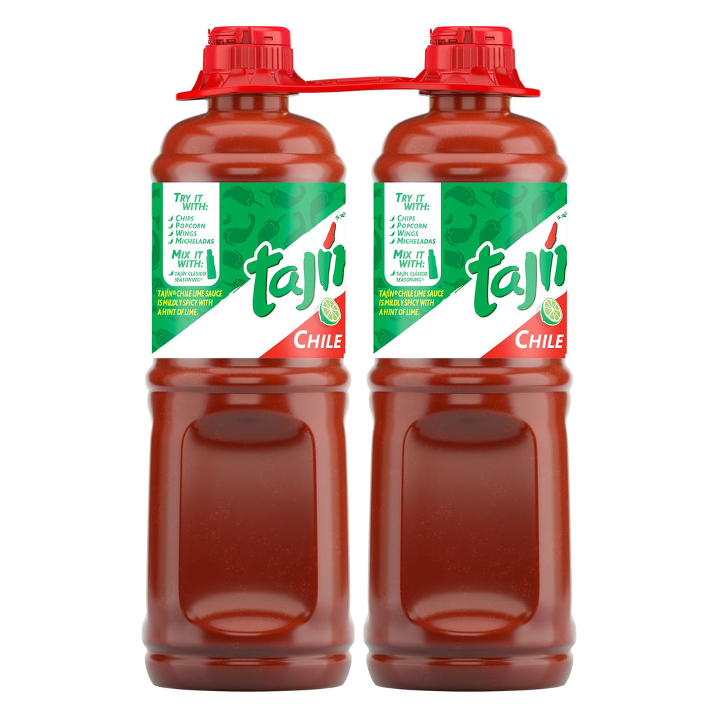 Tajin Chile Lime Sauce, Mild Mexican Chili Lime Sauce for Snacks, Vegetables, Wings, Tacos, Nachos, Fruit, and Drinks, Zesty Flavor Enhancer, 15.38 oz (Pack of 1)