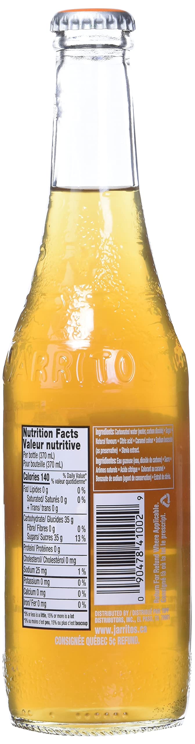 Jarritos Strawberry Soda, 12.50 Fl Oz