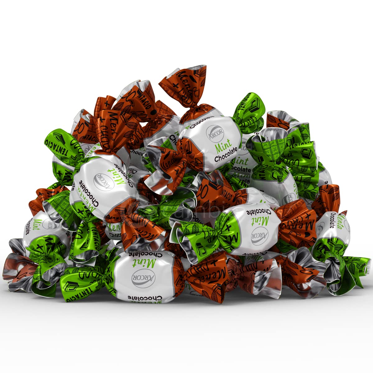 Strawberry Hard Candy Individually Wrapped by Cambie, 2 lbs of Strawberry Candy with a Deliciously Sweet Hard Exterior with a Soft, Fruit-Filled Center