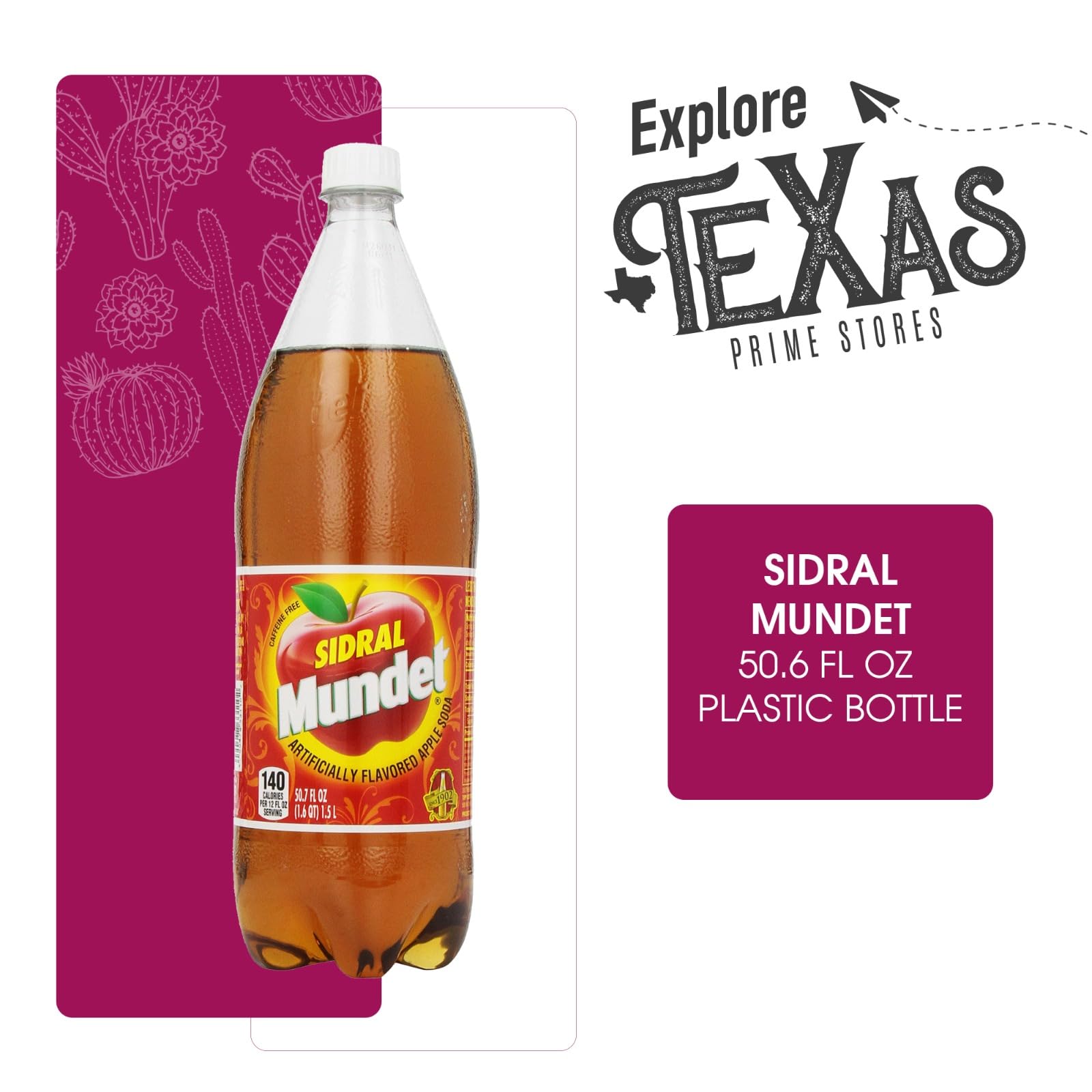 Jarritos 5-Pack of Lime Mexican Soft Drink Plastic Bottle 50.7 fl oz (1.5 lt) Made with 100% Natural Sugar