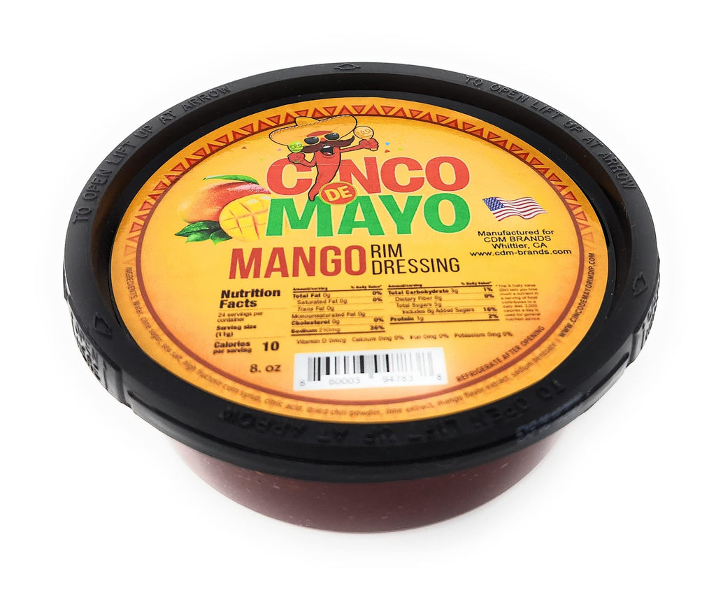 Cinco de Mayo Chamoy Rim Dip Cocktail Rim Dressing (1 x 7.6 oz. Container)