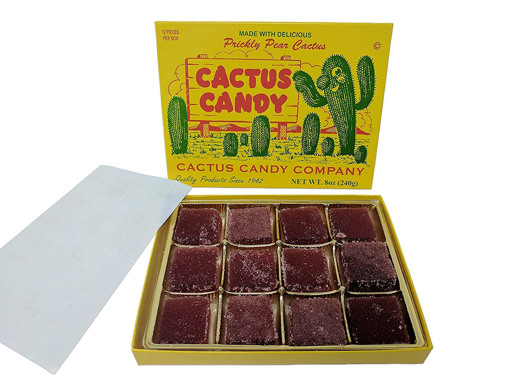 Cactus Candy Company 1/2 LB Box Arizona Prickly Pear Cactus Candy