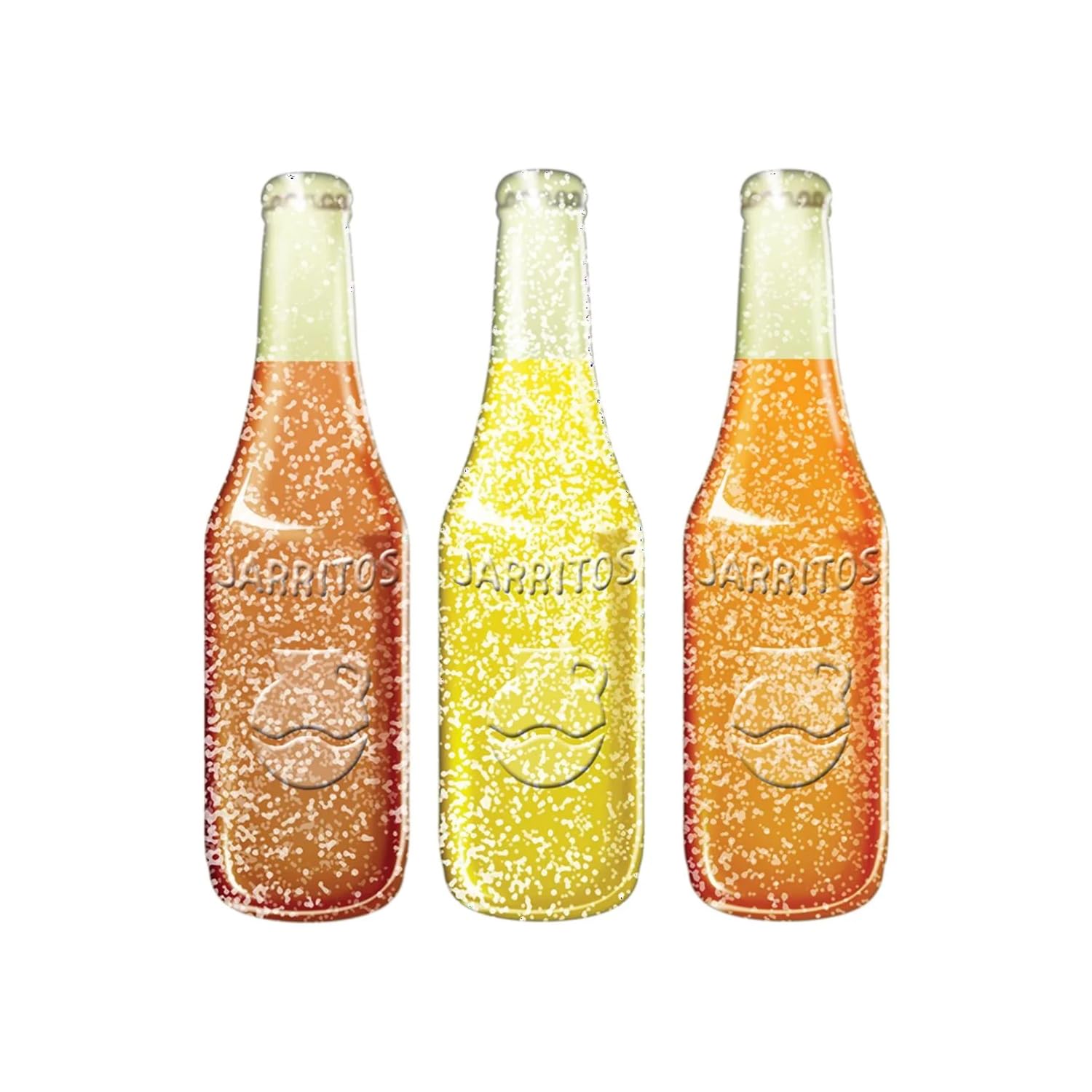 Jarritos Spicy Gummies 7oz Bag - 12 Pack – Mexican Candy Chili Infused Gummies with Fruity Flavors – Sweet, Tangy & Spicy Vegan Chewy Snack Treats