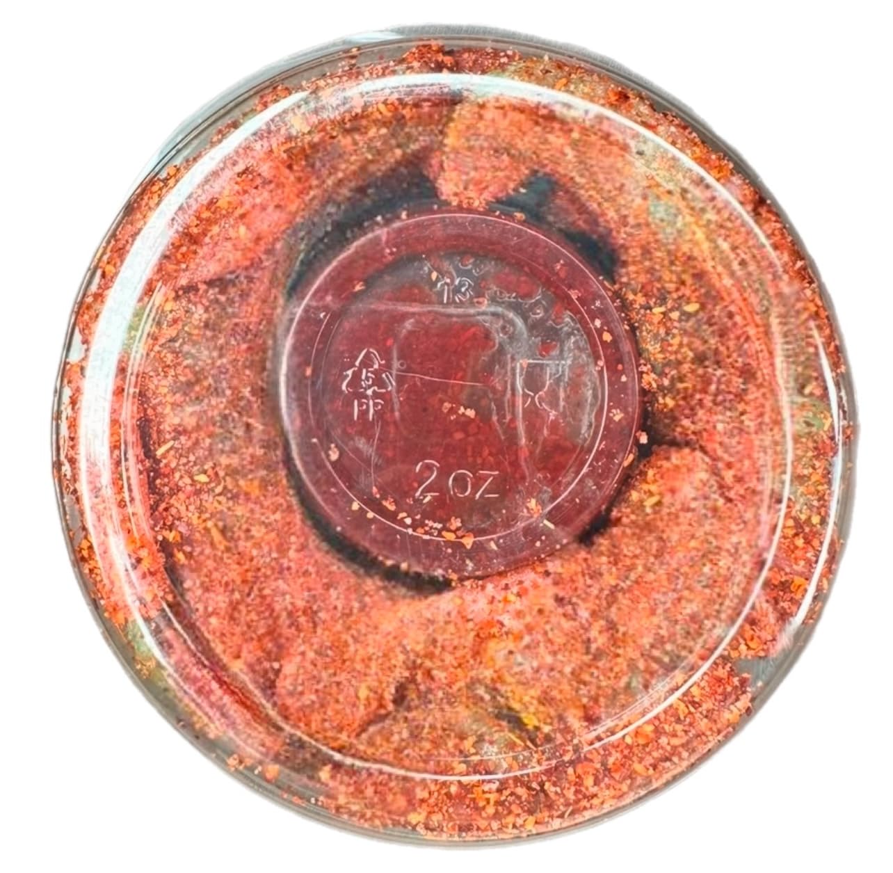bloody sour watermelon gummys mexican dulces enchilados w/chamoy dip 11oz