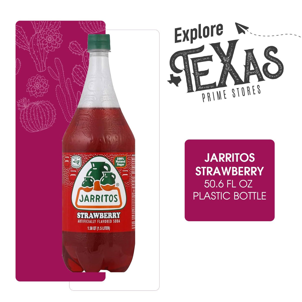 Jarritos 5-Pack of Lime Mexican Soft Drink Plastic Bottle 50.7 fl oz (1.5 lt) Made with 100% Natural Sugar