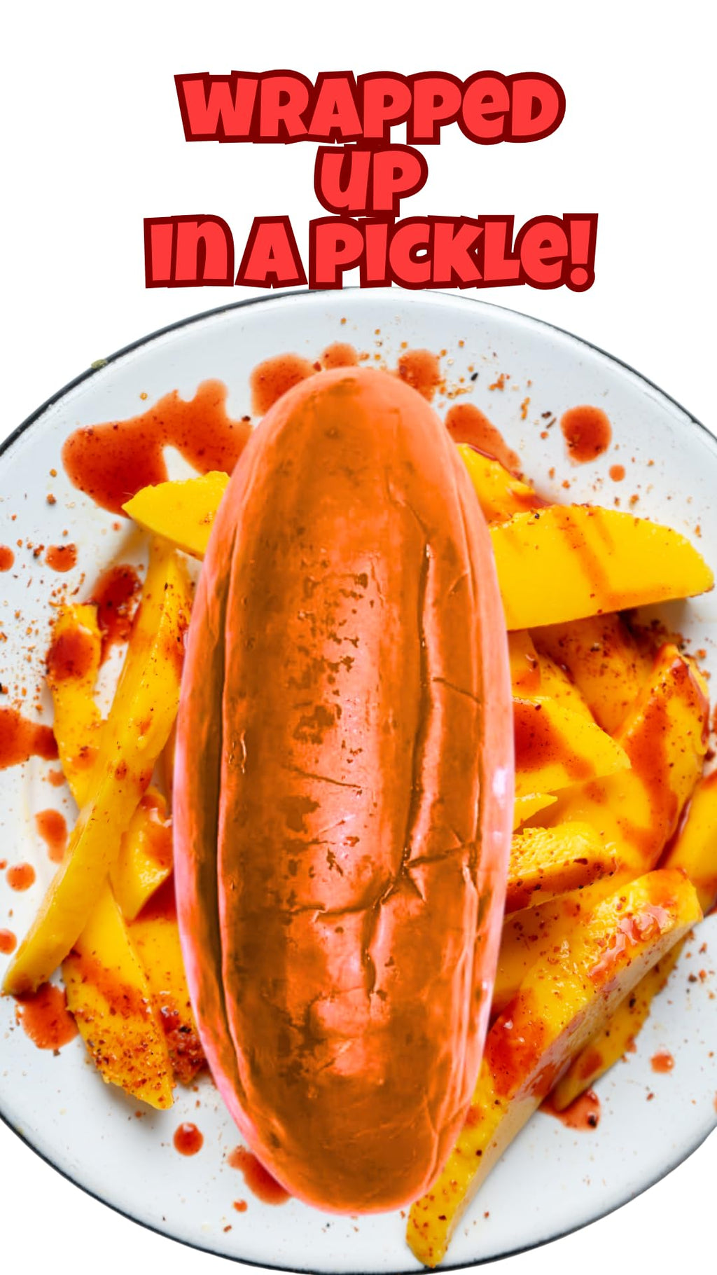 Food Crush Chamoy Pickles In A Pouch (Pack of 3) Used in the Chamoy Pickle Kit by Tiktok trend items