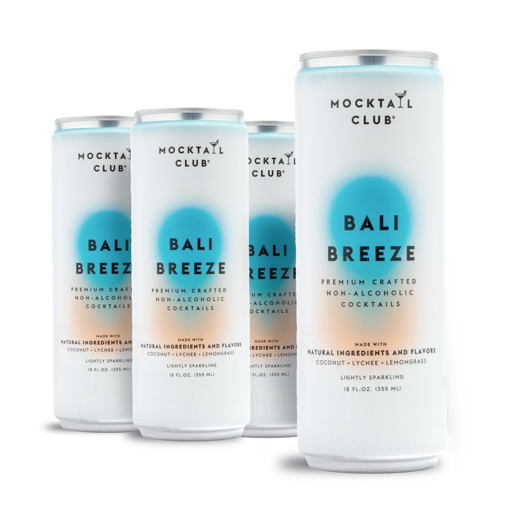 Mocktail Club Jalisco Passionfruit Sparkling Non-Alcoholic Cocktail 12oz (12pk), 80 Cals, Gluten-Free, No Artificial Ingredients, Zero Proof – with Passionfruit