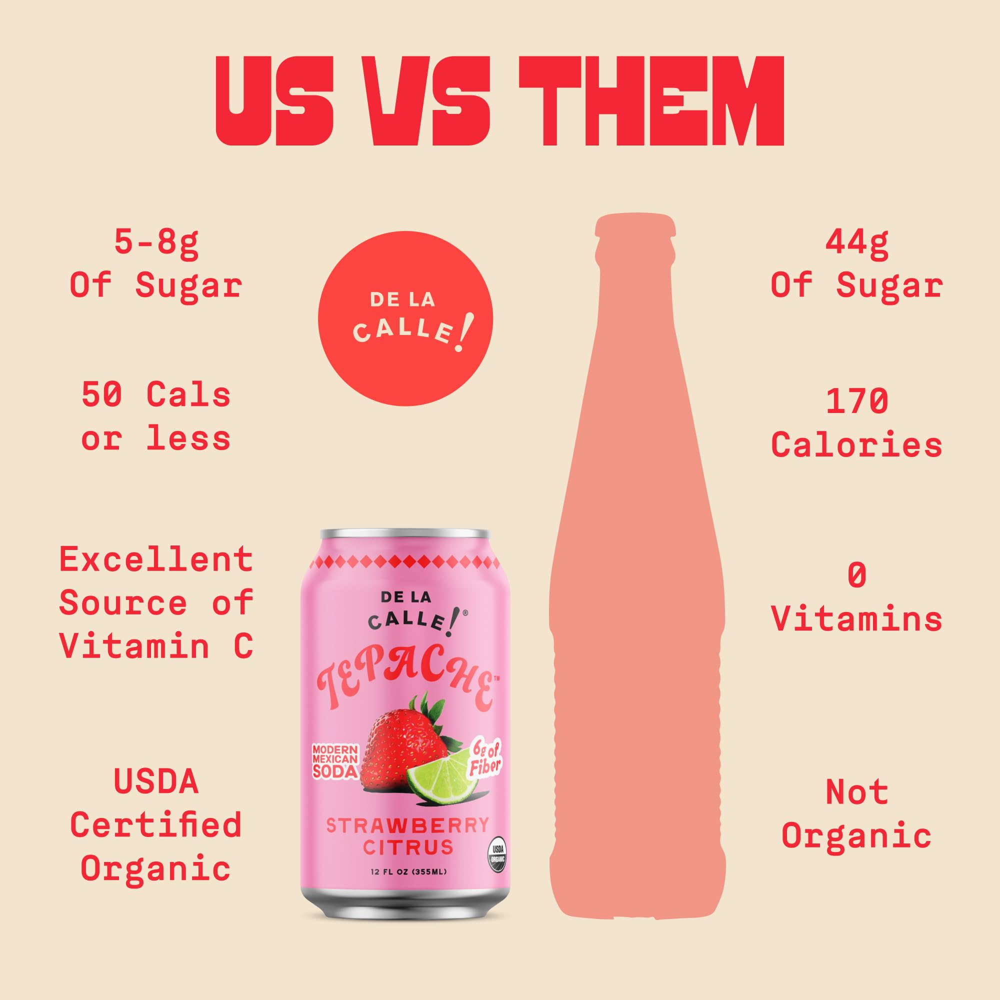 De La Calle Tepache - Mixta Variety Pack - Modern Mexican Soda - Craft Fermented Pineapple Sparkling Beverage - Certified Organic, Non-Alcoholic, Healthy Soda, Low Sugar, Low Calorie, Non-GMO