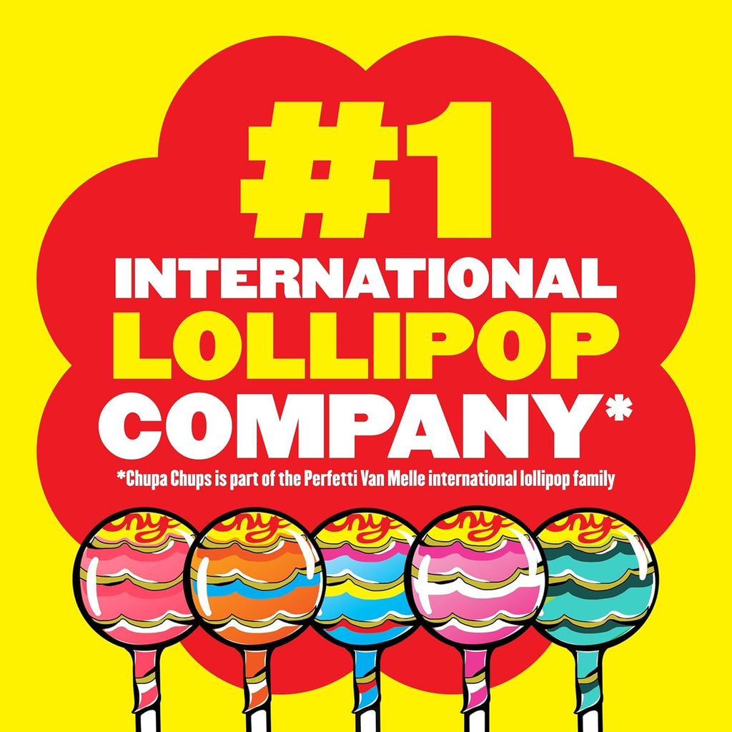 Chupa Chups Mini Lollipop Assortment, Five Flavors, Easter Candy Bulk, Easter Basket Essentials Stuffers for Kids and Adults, Individually Wrapped, 50.8 Ounce Bag (240 Suckers)