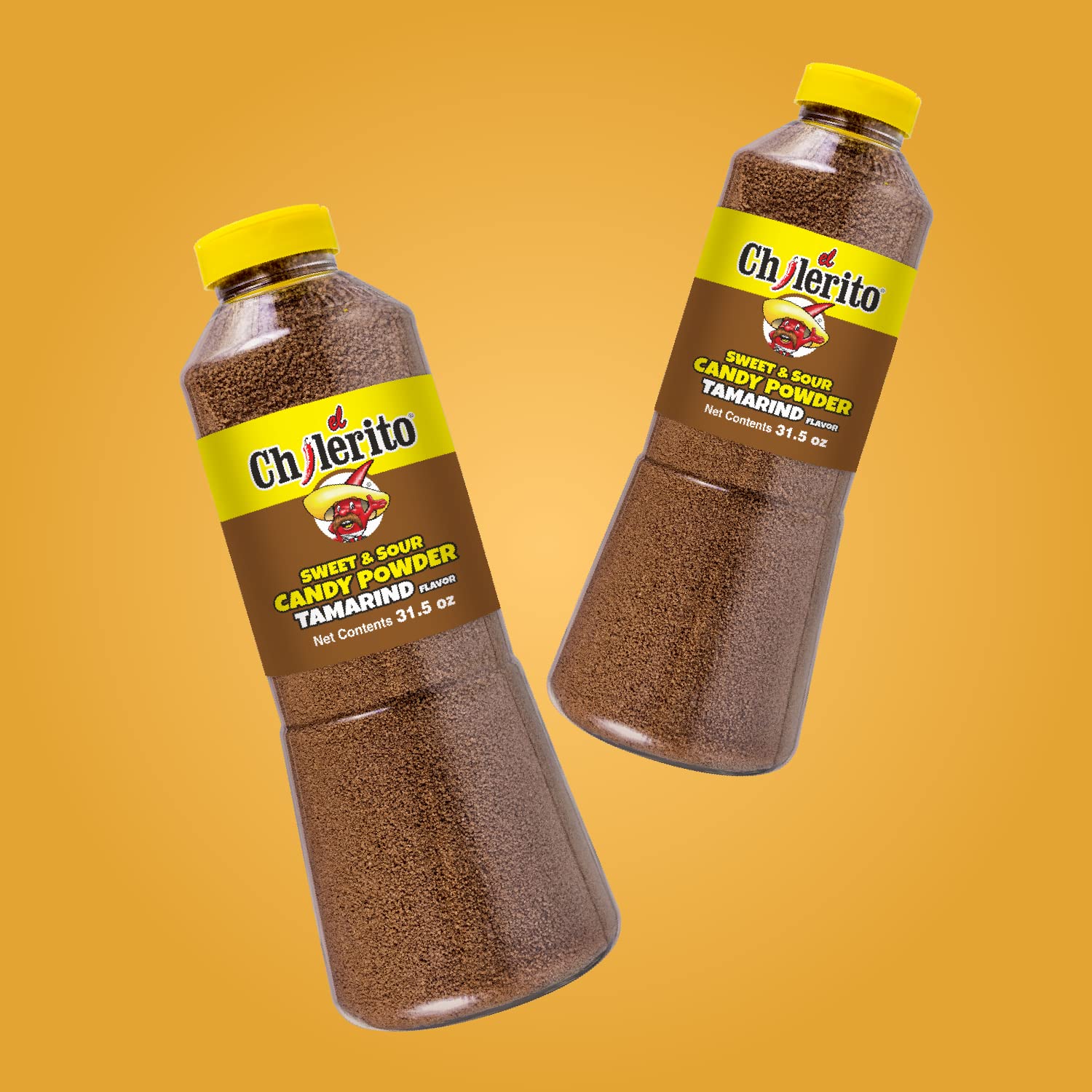 EL CHILERITO Candy Powder Tamarind Flavor 960g/ 32.2 Fl. Oz - Mexican Foods – For All Your Topping Needs - To Share With Friends And Family - Kosher - Tamarind