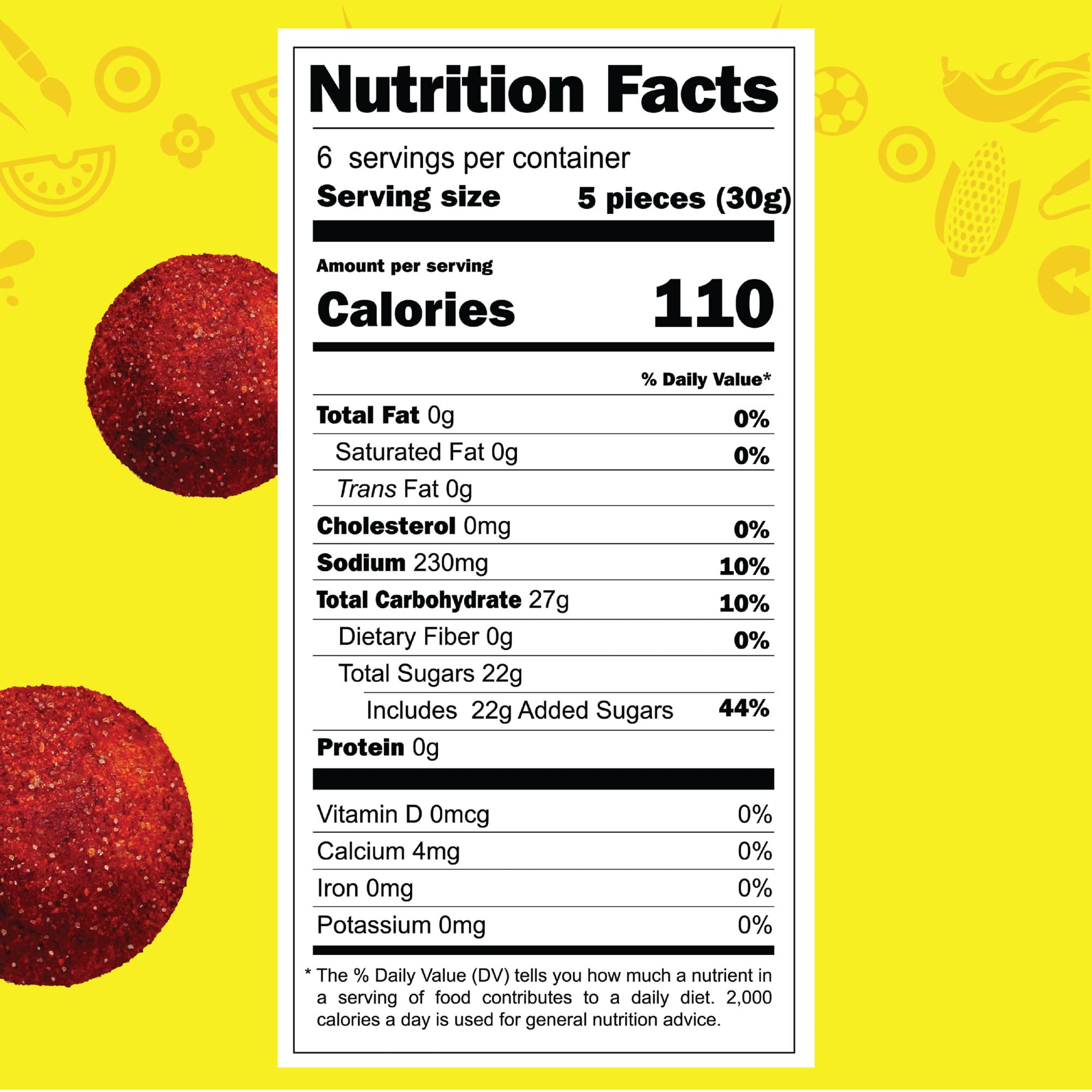 Vero Pica Fresca Strawberry Chili Gummies - 100ct