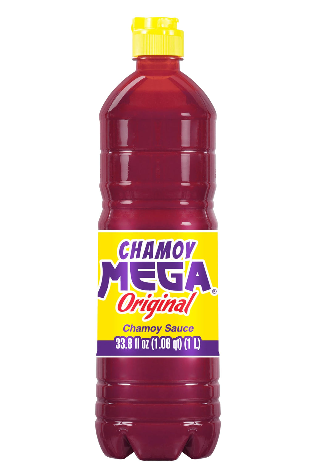 Chamoy Mega Sauce – 33.8 oz Authentic Mexican Chamoy for Fruit, Candy & Drinks – Sweet, Tangy, Salty & Mildly Spicy with a Bold, Classic Mexican Flavor
