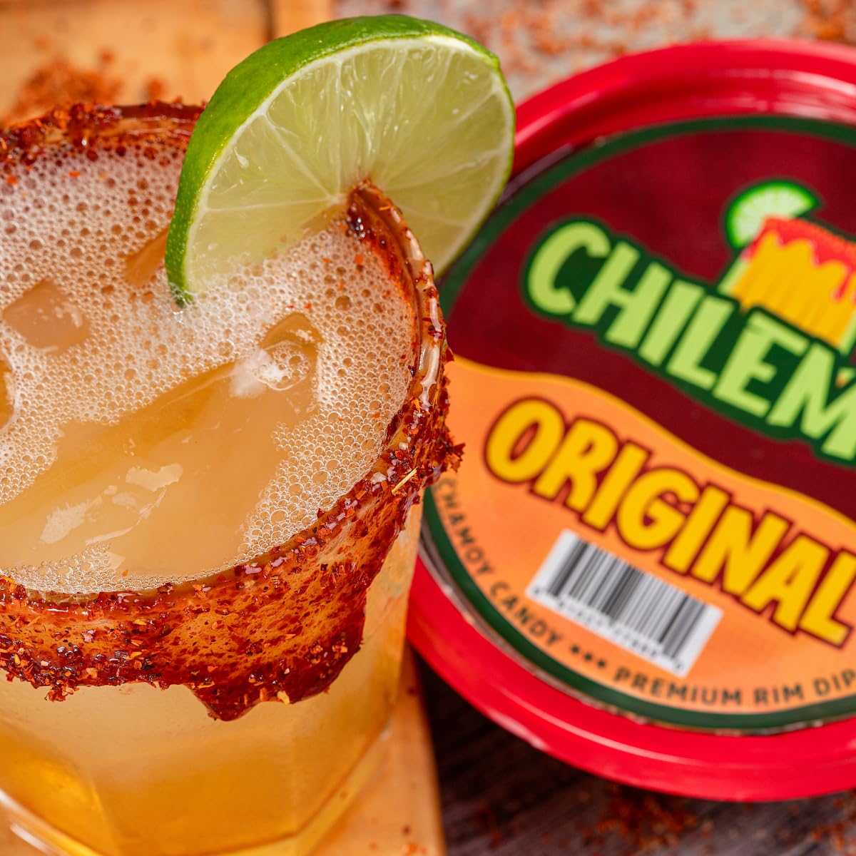CHILEMOY Rim Dip Chamoy | Handcrafted Mexico | Chamoy Rim Paste for Cocktails, Beer, Seltzer, Michelada Rim Dip | Tajin Rimmer for Cocktails 8oz Mango