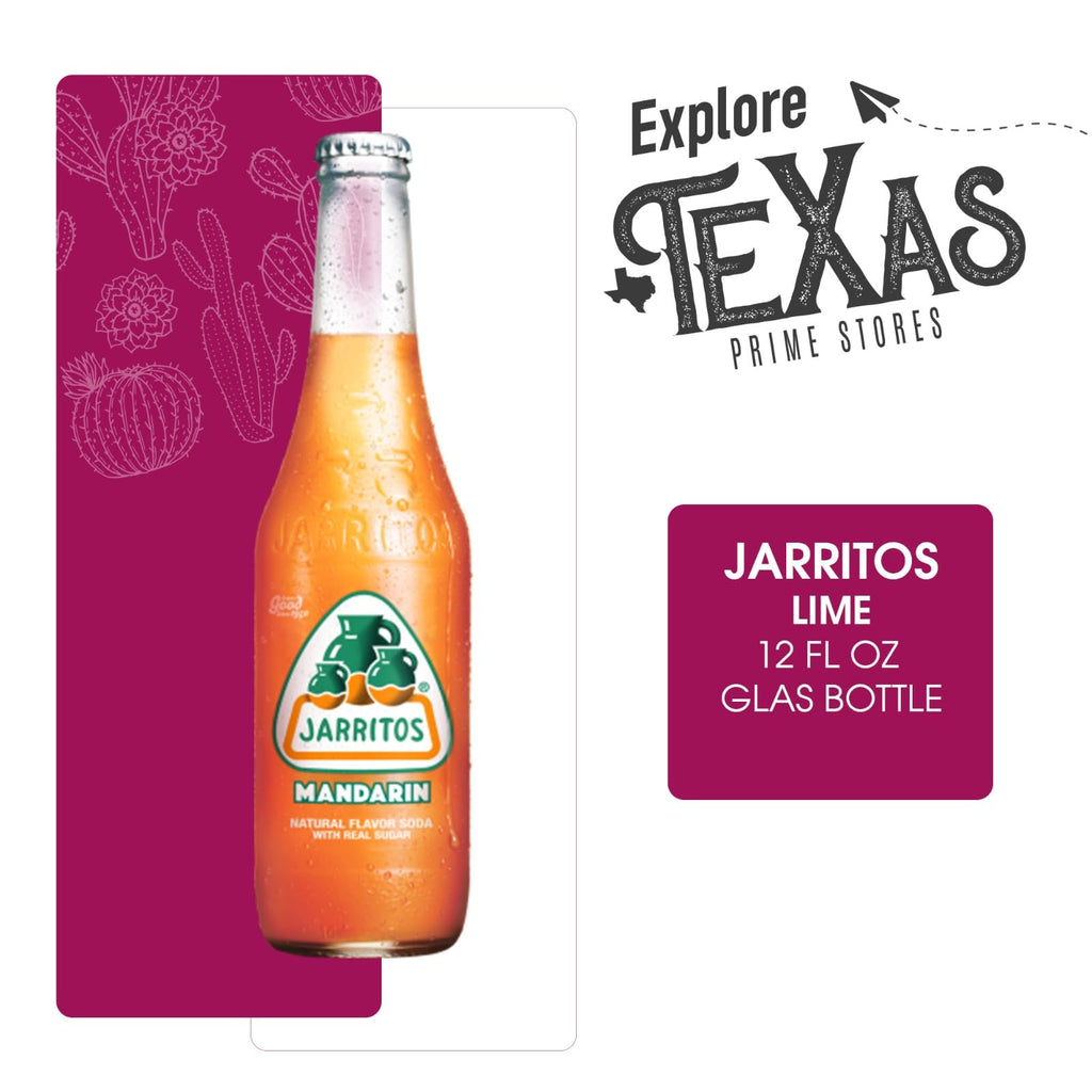 Jarritos 12-Pack of Pineapple Mexican Soft Drink Glass Bottle 12 fl oz Made with 100% Natural Sugar