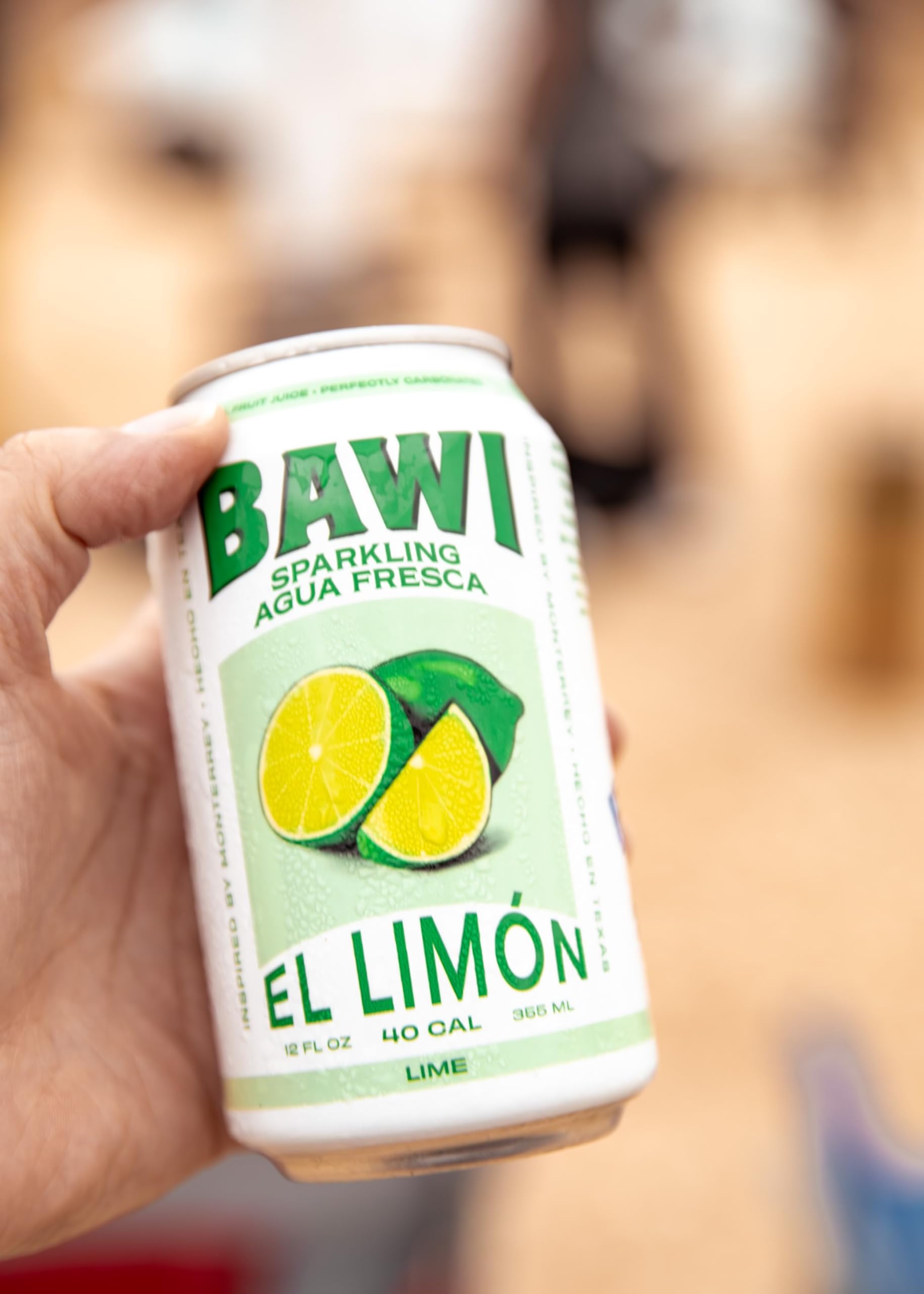 Bawi La Guayaba Sparkling Agua Fresca, Pink Guava with hints of Orange and Hibiscus, 12 Pack, 480 ml