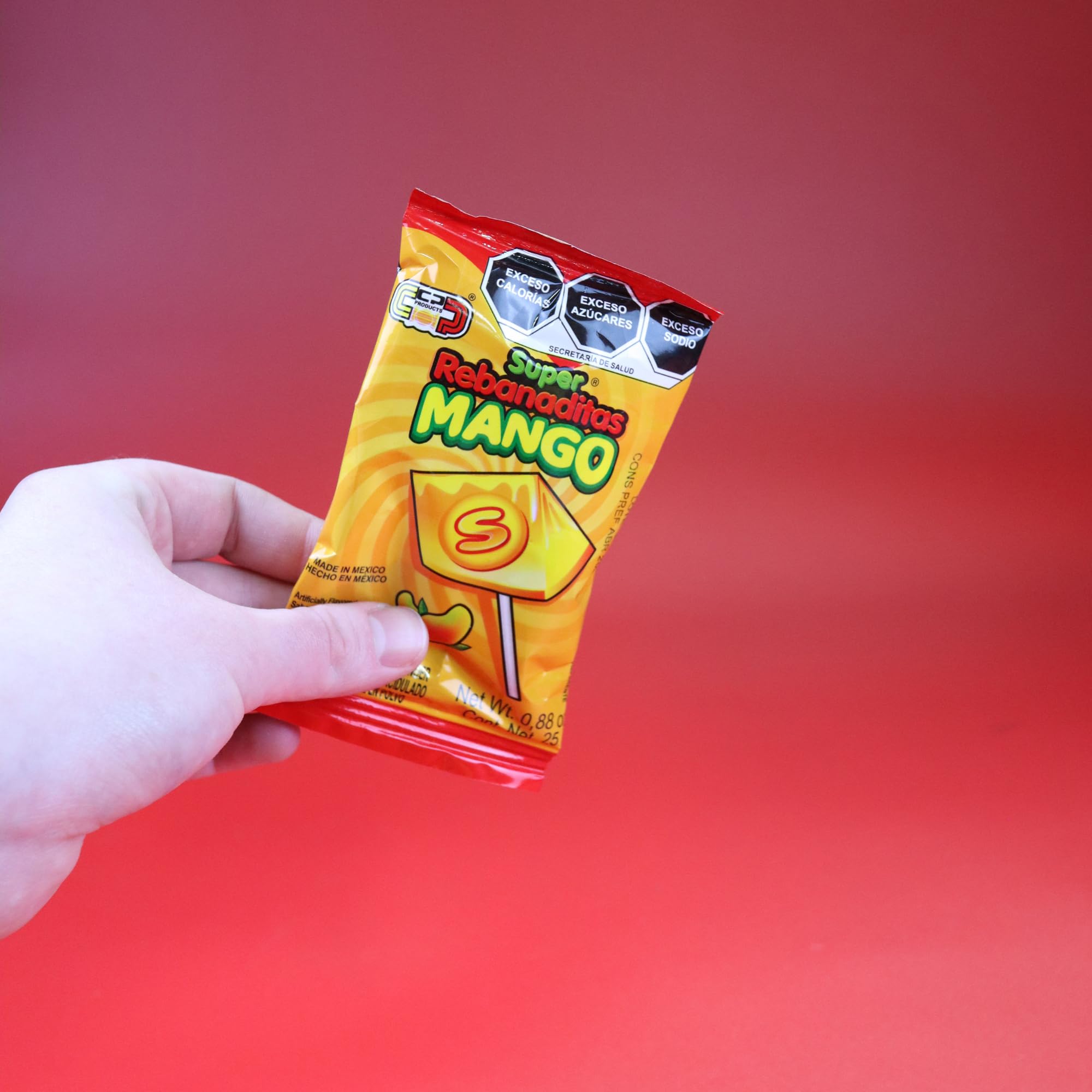 Needzo Mexican Candies, Flavored Lollipops with Chili Powder, Bulk Individually Wrapped Candy (Pack of 10) (Watermelon)