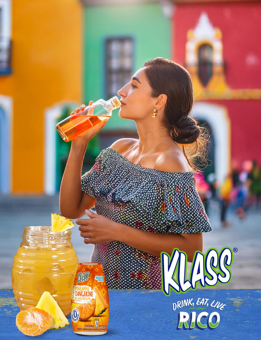 Klass Aguas Frescas | Liquid Water Enhancer | Cucumber-Limeade | Naturally Flavored | Sugar Free | Zero Calories Per Serving | Keto | 4 Bottles, Makes 96 Drinks