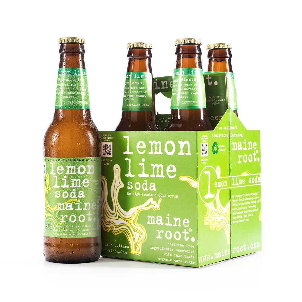 Maine Root Soda - Fair Trade Craft Soda in Glass Bottles (Mexicane 12 Pack)