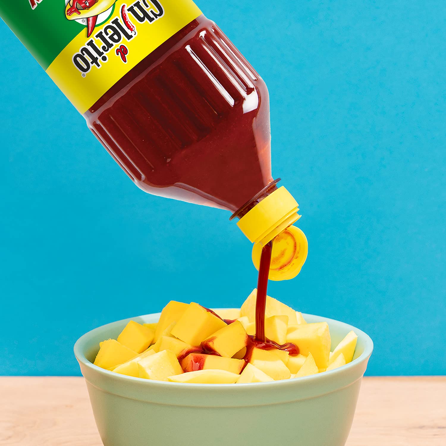 (3 Pack) EL CHILERITO Salsa Sabor Chamoy 1L/ 33.8 Fl. Oz - Mexican Flavor - For Sharing with Friends and Family - Mexican Chile- Kosher