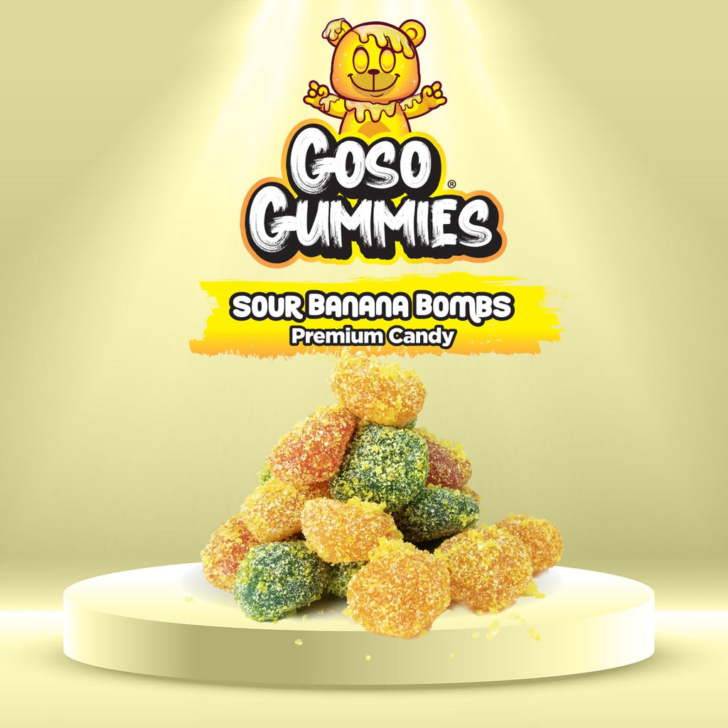 Goso Gummies Spicy Chamoy Gusher Bombs – 6oz Resealable Bag – Tangy Chamoy Filled Gusher Candy